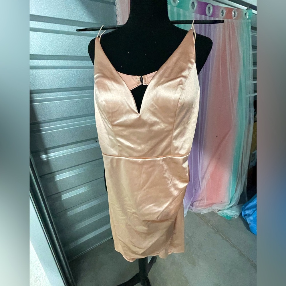 B.Darlin Blush Juniors Dress NWT